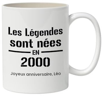 CADEAUX.COM - Mug personnalisé - Les Légendes sont nées en 2000