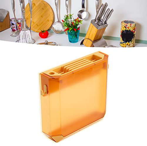 Portacoltelli da Cucina, Portacoltelli Universale a Parete, Portacoltelli da Cucina, Portacoltelli Universale, Portacoltelli(Giallo)