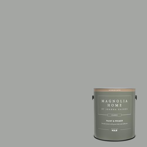 Magnolia Home by Joanna Gaines Classic Interior Wall, Ceiling, Trim Paint and Primer, Satin Finish, 1 Gallon - VINTAGE WEATHERVANE