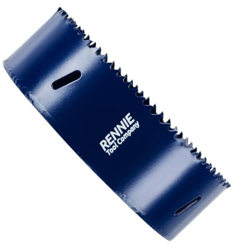 127mm HSS Hole Saw Cutter Bi-Metal For Drilling/Cutting Aluminium, Metal Sheet, Stainless Steel, Pipes, Drywall, Wood, Plastic, Circular Holesaw M35 5% Cobalt Bi Metal Hole Cutter