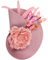 CALLARON Hochzeit Hut für Frauen Fascinator Hüte für Tee Party Schmetterling Stirnband Braut