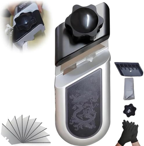 Homtrator 45 Degree Plasterboard Chamfering Aluminum Alloy Planer, Plasterboard V Chamferer, 45° 90° Drywall Trimming Tool, Manual Plasterboard Fast Cutter, Efficient Gypsum Board Cutting