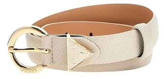 GUESS NOELLE ADJ PANT BELT H25 STO - STONE Small