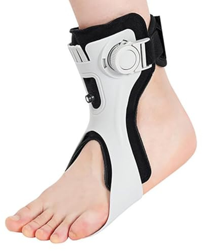 BDXZJ Ortesis para Pie Caído, Ortesis De Tobillo, Ortesis AFO, Soportes para Fascitis, Férulas para Hemiplejía, Férula De Soporte para Pie Caído para Estabilizador para Caminar Left,L