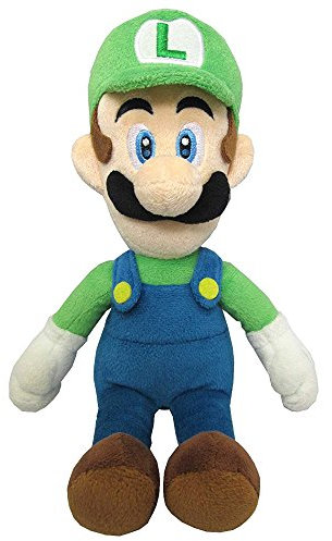 Super Mario Sanei Nintendo Luigi Plüschtier, 20 cm