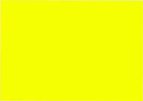 Neonpapier Extrem Grell NEON Gelb 50 Blatt DIN A3, 80 g/qm Briefpapier, Leuchtpapier Party Deko Bastel Papier