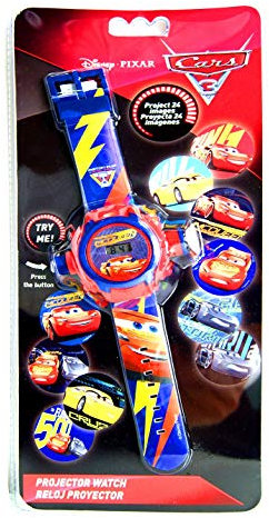 Cars Unisex Kinder Digital Mechanik Uhr mit Kein Armband KD-WD19084