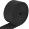 Jalan 6 Meter Gummiband Elastisch Band 50 mm Breit, schwarz