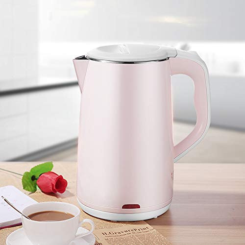 XAOBNIU Pink 2 Litre 1800W Fast Boil Electric Jug Kettle