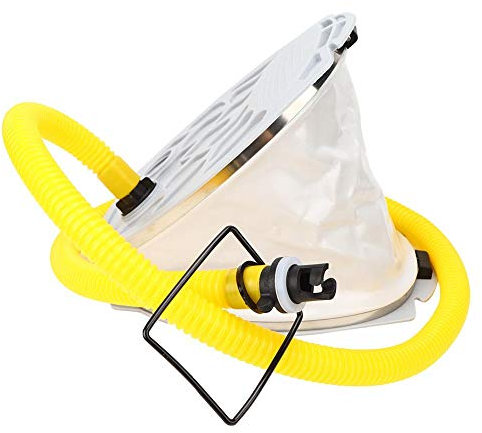 Jimfoty Fußpumpe, Luftpumpe Inflator Balg Fußpumpe Beibootpumpe, Pumpenkajak zum Angeln Schlauchboot Schlauchboot Schlauchboot