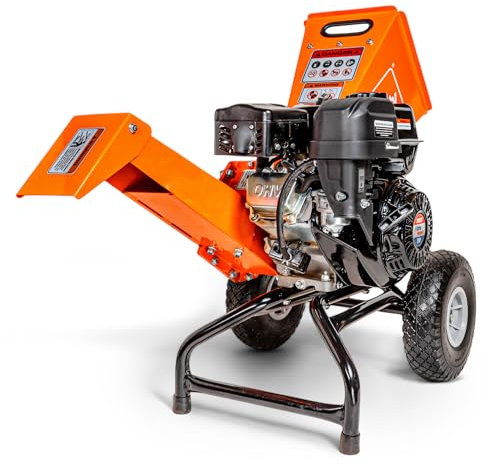 Trituratore cippatore SuperHandy Motore da 7 HP Design del gruppo rotore compatto e per impieghi gravosi Capacità massima di 3 pollici per la prevenzione e la costruzione di incendi