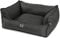 JAMAXX® Luxus Hundekörbchen orthopädisches Hundebett Memory Foam Hundekissen mittelgroße Hunde kuscheliges Sofa Matte Waschbar Flauschige HundeCouch Hundekorb Rand extra-hoch PDB2018 M 90x70 anthrazit