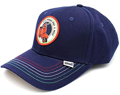 A FISH NAMED FRED Woed Cap, marineblau, One size