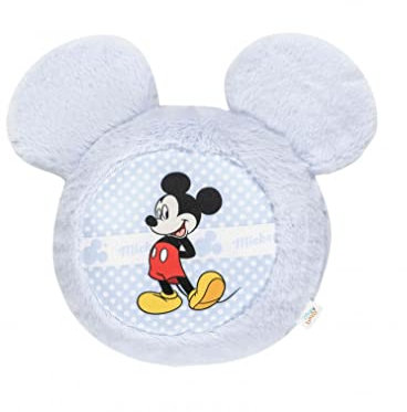 Ellepi Cojín Disney Minnie Mickey Mouse Almohadas Accesorios Bebé Casa Gadgets Bebé Ratón Dormitorio (Topolino contorneado)