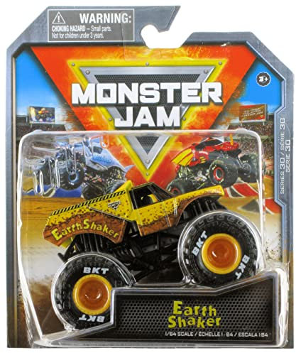 Monster Jam 2023 Spin Master 1:64 Diecast Truck Series 30 Legacy Trucks Earth Shaker