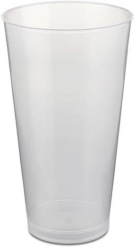 ACESA - Vasos Plastico Duro Alto de Coctel y Reutilizables - Vasos Coctel Plastico Ecologicos y Reciclables - Para Eventos o Vasos de Mojito y Coctail Duros Libre de BPA y de Calidad (500)