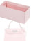 XYJG Seide Handtasche Einsatz Organisator für Hermes Kelly Pochette/Mini/20/25/28/32/35/40 Taschen, Luxuriöser Tasche Tote Einsatz, Behalten Sie die Form der Tasche bei(KL25,Rosa)