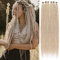 Leeven 18 Inch Blonde Dreadlock Extension 20 Strands Reggae Dreadlocks Synthetic Hippie Single Ended Dreads 0.6 Width Handmade Crochet Locs Hair Extensions /613#