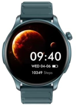 [2024 World Premiere] Zeblaze Btalk 3 Pro Smart Watch Display AMOLED chiamate telefoniche Bluetooth hi-fi monitoraggio della salute e del Fitness (Midnight Blue)