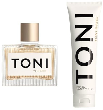 Toni Gard TONI FOR ALL Eau de Parfum 40 ml und Shower Gel 150 ml Duschgel Duft für Frauen Women Weißes Zedernholz, Ambroxan, Moschus, Holziger Bernstein