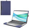 RUNMEIJIA Laptop Cover Case for 16-inch HP ProBook 460 G11 / ProBook 465 G11 Notebook PC (NOT Working with Other HP Models). 2-in-1 PU Leather Detachable Notebook Sleeve (Blue)