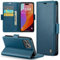 Phernykas for iPhone 15 Pro Wallet Case with Card Holder, Kickstand RFID Blocking Magnetic Closure Shockproof Protective PU Leather Case for iPhone 15 Pro Flip Case Wallet - Blue