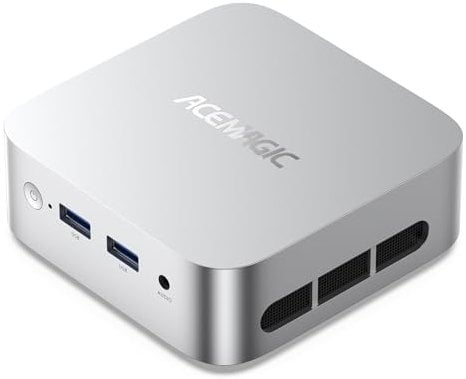 ACEMAGIC V1 Mini PC,12th Gen Ιntel Alder Lake N97 Mini PC (bis zu 3,60 GHz),16GB DDR4 512GB M.2 SSD Mini Computer mit W11 Pro | RJ45 | 4K HDMI+DP | WiFi 5 für Zuhause/Büro/Schule