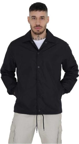 BRAVE SOUL Mens Light Weight Coach Jacket Long Sleeve