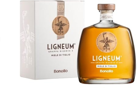 BONOLLO LIGNEUM GRAPPA RISERVA E MIELE DI TIGLIO 40% VOL 70 CL