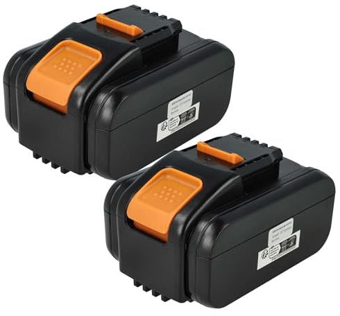 vhbw 2X Akku kompatibel mit Worx Landroid WG163E, WG163E.3, WG173E.9, WG184E, WG252E, WG284E, WG324E.9 Werkzeug (4000 mAh, Li-Ion, 20 V)