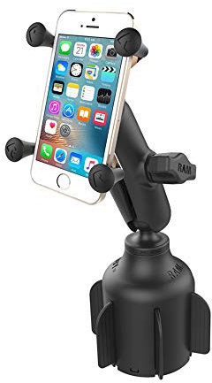 RAM Mount Stubby drink Cup base con x-grip – nero