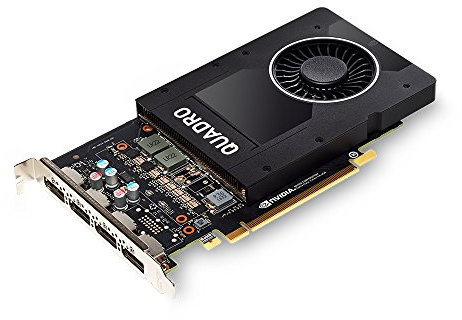 Fujitsu NVIDIA Quadro P2000 5GB 4X DP PCIe x16 Without adapters Nero