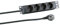 EFB-Elektronik 10 1HE Steckdosenleiste 4xCEE 7/3 Ohne Schalter, in Alu, sw