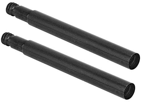2Pcs Ventilverlängerung, 60mm Fahrrad Reifen Ventil Verlängerung Adapter Französisch Typ Fahrradschlauch Zubehör(Schwarz)