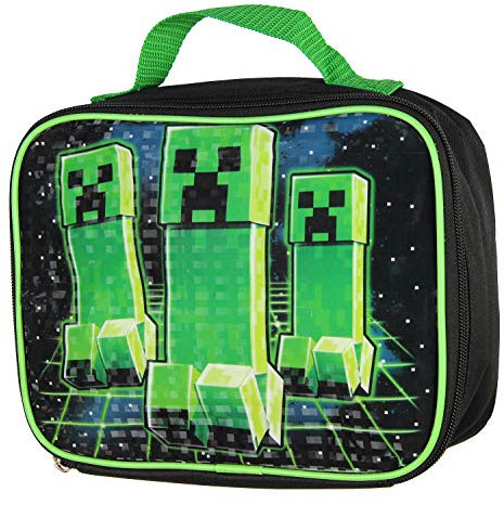 Minecraft Creeper Stalk - Lonchera aislada para videojuegos