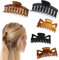5 Pezzi Capelli Clip Artiglio,VEGCOO Pinze per Capelli Grandi Mollettone per Capelli di Plastica, Accessori per Capelli Fermaglio per Donne e Ragazze Capelli Spessi