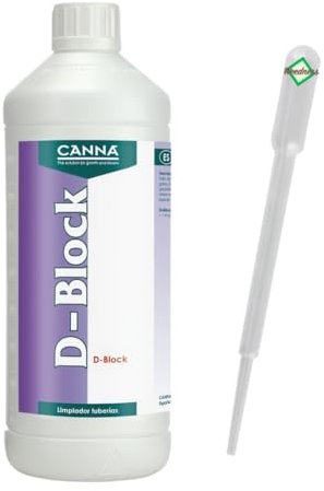 Weedness Canna Dünger D-Block 1 Liter - Grow Anbau Indoor Outdoor Tomaten Flüssig Orchideen Bonsai Bio Organischer Zimmerpflanzen