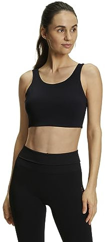 FALKE Damen Sport-BH CORE Classic W Sb Funktionsmaterial für mittleren Aktivitätslevel 1 Stück, Schwarz Black 3000, S