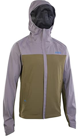 Ion MTB-Regenjacke Shelter 3L Hybrid Braun Gr. L