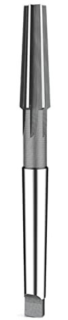DOLUNTO Reibahlen Maschinen-Reibahle, 1:10 HSS-Reibahle mit geradem Schaft und Kegelschaft for Reiben von Formen (Größe : 40mm-Straight Flute)