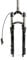LHHL MTB Suspension Fork 29 Inch Aluminum Alloy Mountain Bike Front Fork Travel 110mm Bike Suspension Fork Manual/Romete Lockout Shocks (Color : White Remote, Size : 29 Inch)