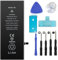 Batt - Kit de remplacement de batterie pour iPhone 6 comprenant un tournevis, une ventouse, un outil de levier – Réparation de smartphone, réparation de batterie, mise à niveau de batterie iPhone,