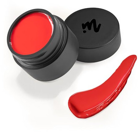 Mylee Crème CaraGel Cherry, Gel Nagellack Pot, Nail Art, endlose Kreativität & langanhaltender Glanz, soak-off UV LED DIY Maniküre, glänzendes Nagelkunst Design