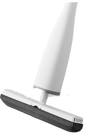 Limpiador de Pisos Trapeador automático con escurrido automático Trapeador Plano Trapeador fácil con Cabezales de trapeador de Esponja de PVA Lavado a Mano Gratuito Autoescurrido para Limpieza de