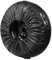 WNDUOKXH Housse de Pneu en Polyester, Stockage de pneus de Rechange de Voiture, Sacs de Rechange, Couverture de Pneu de Rechange de Voiture, Roue de Pneu de Voiture, 13-18 Pouces