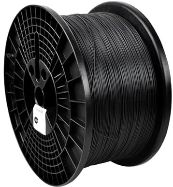 Eljeczt Filament-3d-druckmaterialien Pla Ausgezeichnete Zähigkeit Hohe Präzision Verwicklungsfreies 3D Drucker Filament Pla 1,75 Mm 5 Kg Spule Verstecken Sie Die Ebenenlinie Perfekt,One Size,Black