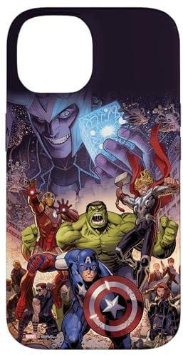 Marvel The Avengers Infinity Saga Comic Cover Case for iPhone 14