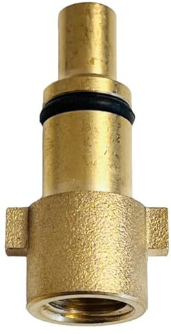 M&M Smartek Hochdruckreiniger Adapter 1/4 Innengewinde -zu Bajonett Adapter für Nilfisk, KEW, STIHL, Alto Hobby, Kinzo, Sistema