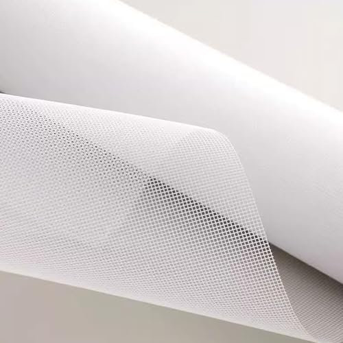 MYLERCT Rete Zanzariera da 200 x 150cm, Zanzariere In Fibra di Vetro, Zanzariera a Rullo per Finestra, Realizzato in Fibra di Vetro Bianca per Adattarsi a Una Varietà di Tipi di Finestre