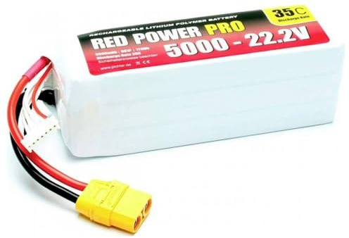 Red Power Modellbau-Akkupack (LiPo) 22.2 V 5000 mAh 35 C Softcase XT90